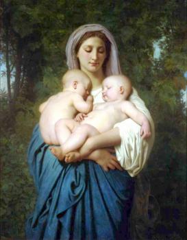 William-Adolphe Bouguereau : La Charite (Charity)